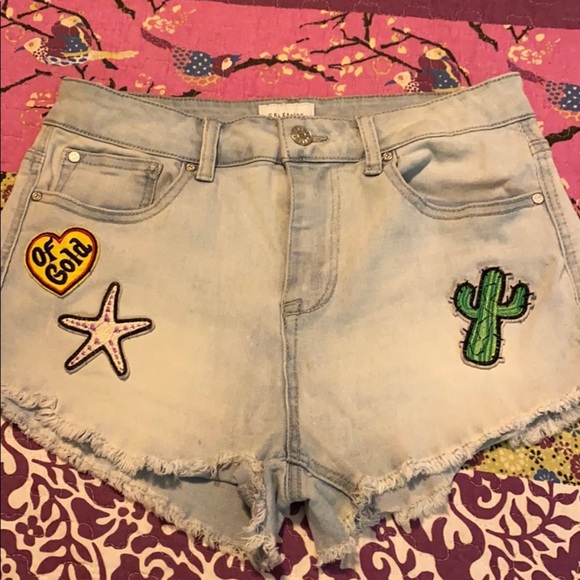 Celebrity Pink Pants - Celebrity Pink jean shorts size 5/27